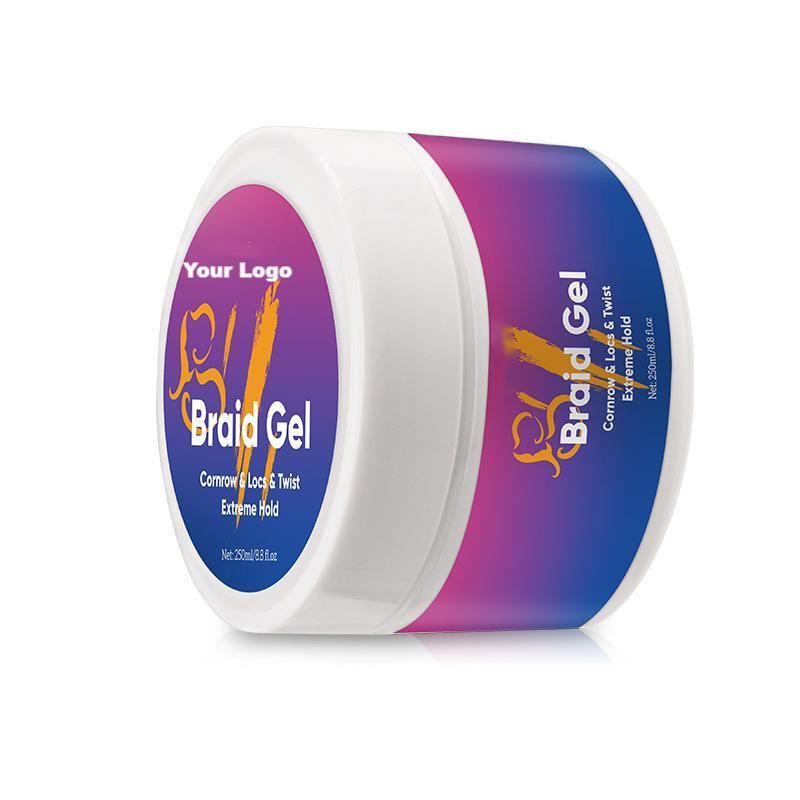 Non-Flake Braid Gel Strong Hold Hair Styling Gel